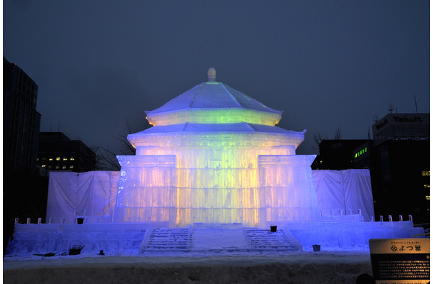 「さっぽろ雪まつり」（2013年）の様子