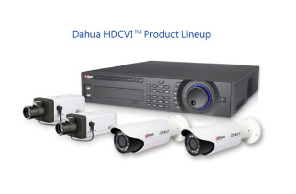 Dahuaで現在販売を行っている、HDCVI規格対応の防犯カメラシステムのラインナップ。既存の防犯カメラ用同軸ケーブルで、アナログカメラよりも高いハイビジョン画質（1080P）での映像伝送を可能にしている（画像はプレスリリースより）