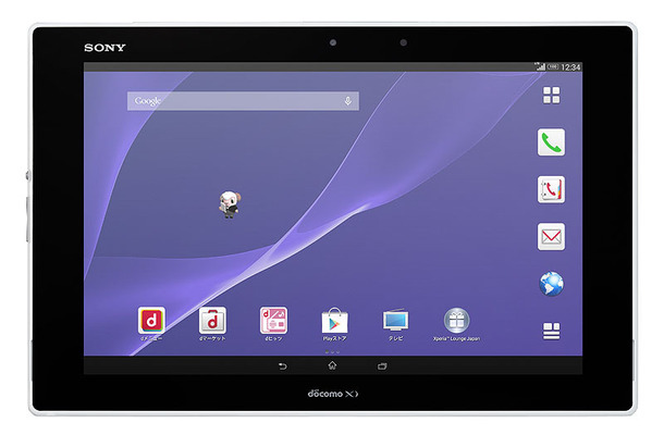 Android 5.0にアップデートされる10型「Xperia Z2 Tablet」