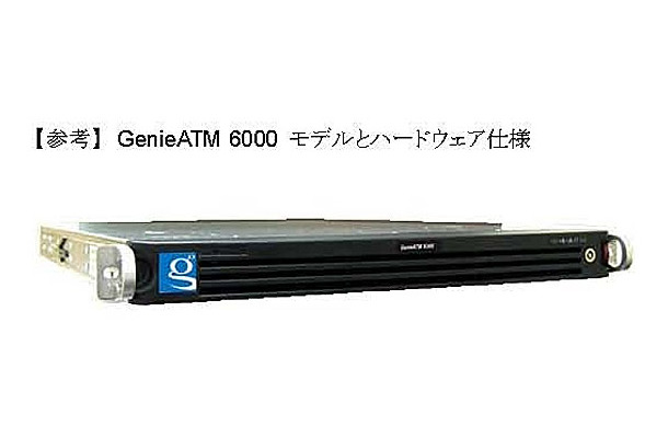 機能を拡張しIPv6に対応した「GenieATM 6000」
