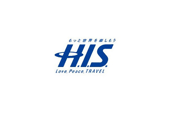 「H.I.S.」ロゴ