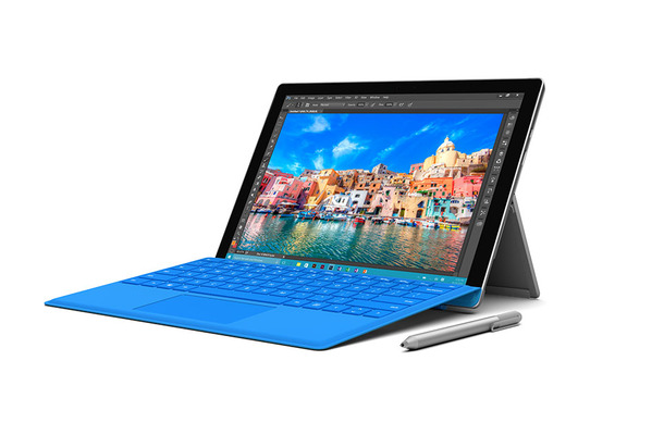 12.3型「Surface Pro 4」。最上位のi7搭載モデルの発売が延期に