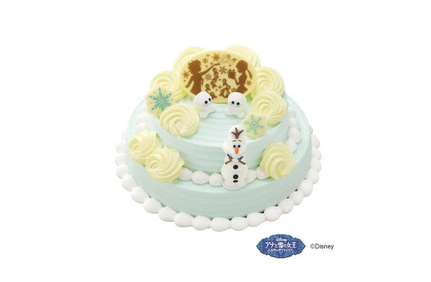 ‘アナと雪の女王’ サプライズケーキ ～‘オラフ’ みんなのケーキ食べちゃダメよ～