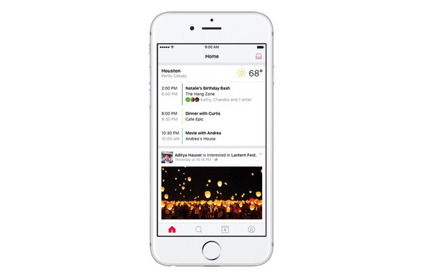 Facebook、イベントの検索や共有が容易になるアプリ「Events」をリリース