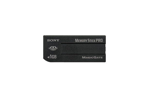 　ソニーは17日、1GバイトのメモリースティックPRO「MSX-1GS」を2005年1月21日に発売する。