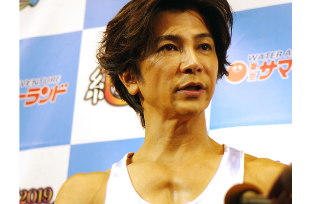 新婚・武田真治、加藤浩次に追及されてついに告白「週2で一緒に風呂に入る」