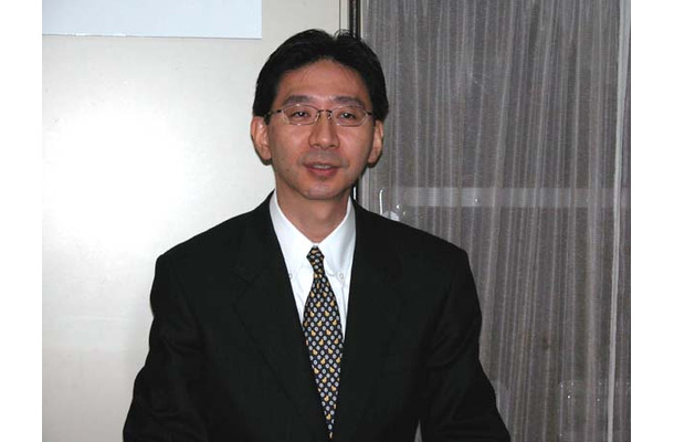 サービス概要を説明する東京電力 光ネットワーク・カンパニー営業企画部長・稲生秀俊氏