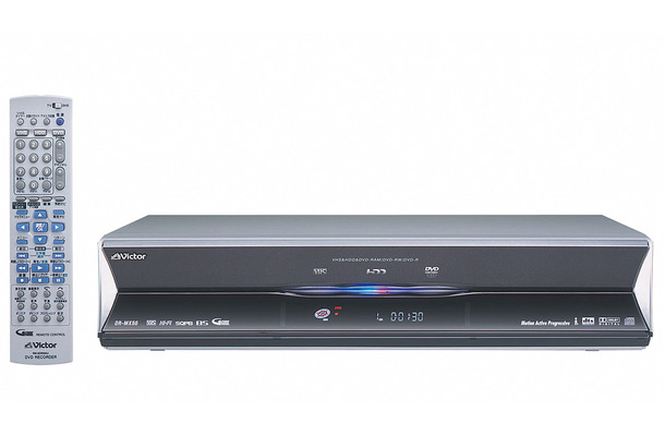 DR-MX50は、400GバイトHDD＆VHS＆DVDレコーダー。BSアナログチューナーと地上波アナログチューナー×2を装備