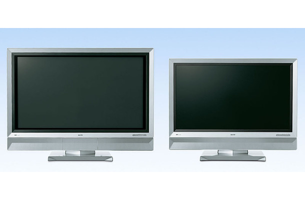 PDP-42HD6（左）、LCD-37HD6（右）