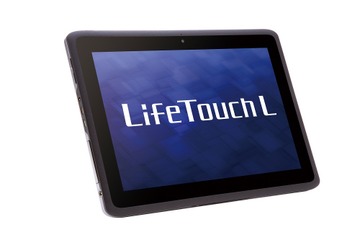NEC、セキュリティ強化した10.1型Androidタブレット「LifeTouch L」 画像