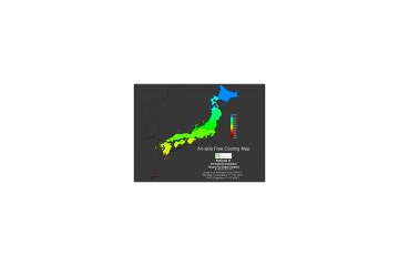 グリーン・グリッド、データセンター向け無料オンラインツールと外気冷却マップ日本版を公開 画像