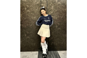 NMB48・塩月希依音、ポニテ＆ルーズソックスにファン「むっちゃかわいい」 画像