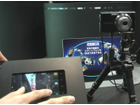 【CP＋ 2012(Vol.8)】パナソニック、Lumixをスマホで遠隔操作する「Remote Live View」