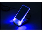 粘着ゲルで吸い付くスマホ向けスタンド、スマホ充電対応・4ポートUSBハブ付き