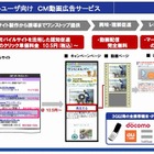 NTT Com、「モバイルユーザ向け CM動画広告サービス」の提供を開始 画像