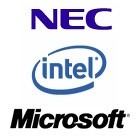 NEC×インテル×マイクロソフト、次世代デジタルサイネージ事業で協業 画像