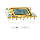 “今日のGoogleロゴ”はインテル創業者ロバート・ノイス生誕記念  画像