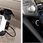 サンワサプライ、充電用USBポート付のスマートフォン車載ホルダーを発売  画像