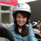 大島優子、初のバイクデビュー！ 仕事場までライディング（動画） 画像