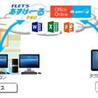 「MS Office Online on あずけ～る」、NTT東日本が提供開始 画像