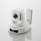 単体運用可能なネットワークカメラ、エレコムが発売 画像