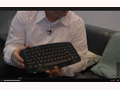 【ビデオニュース】米マイクロソフト、超薄型のワイヤレスキーボード 画像