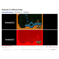 米グーグル、高速性をうたう「Android 2.2」を動画でデモ 画像