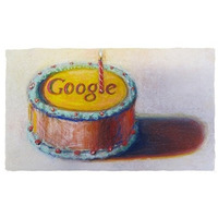 「Happy Birthday Google！」……Google生誕12周年、特別ロゴが今年も登場 画像