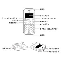 Bluetooth経由でタブレットの受話器として使える「Bluetooth mini Phone」 画像