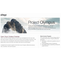 シトリックス、新しいクラウドインフラ「Project Olympus」を発表 画像