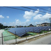 「館林ソーラーパーク」出現　曙ブレーキの工場跡地に大規模太陽光発電所 画像