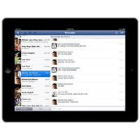 FacebookのiOS向けアプリがPadに最適化……iPhone向けも機能強化  画像