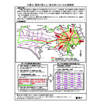 首都圏で大地震発生、交通規制はどうなる？……警視庁、日・英・韓・中の各国語チラシPDFを公開 画像