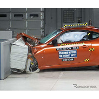 米保険団体が最高評価……トヨタ 86 とスバル BRZの衝突安全 画像