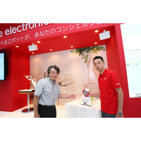 【CEATEC 2012 Vol.45】スマートフォンが生活の中心になる近未来をデモ……NTTドコモ（その2） 画像