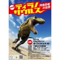 特別展「ティラノサウルス-肉食恐竜の世界-」千葉中央博物館 画像