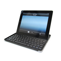 新iPadにも対応、Bluetoothキーボード付きiPad用アルミケース  画像