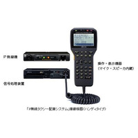 富士通テン、携帯電話網を利用したIP無線タクシー配車システムを発売 画像