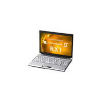 東芝、モバイルノートPC「dynabookSS RX1」シリーズにweb限定モデル——最新の超低電圧版Core 2 Duo U7600を搭載 画像