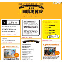 愛知県の中小企業20社で職場体験、大学生募集 画像