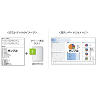NTT Com、Twitterを分析してメールでレポートする「Buzzレポート」提供開始 画像