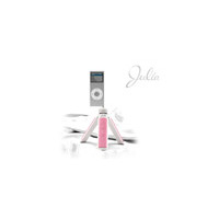 フォーカルポイント、iPodアクセサリブランド「Julia」の三脚型ポータブルスピーカー 画像