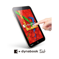 東芝、国内メーカー初の8型Windows 8.1搭載タブレット「dynabook Tab VT484」 画像