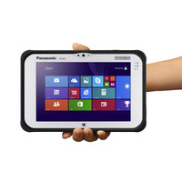 【CES 2014】パナソニック、堅牢「TOUGHPAD」に7型Windowsモデル……Haswell搭載でファンレスに 画像