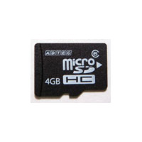 アドテック、完全防水仕様のClass6対応microSDHCカード4GBモデル 画像