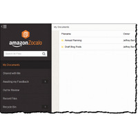 AWS、文書共有サービス「Amazon Zocalo」の一般公開を開始 画像