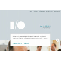 開発者向け会議「Google I/O 2015」、登録受付を3月17日開始 画像