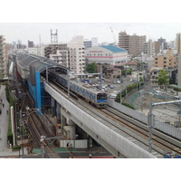 京成電鉄の押上線押上～八広間、上下線とも高架に 画像