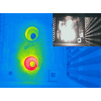 焼却炉内の設備点検や事故防止を可能にする赤外線サーモカメラ 画像