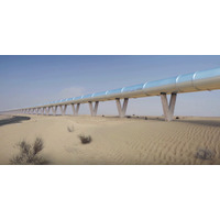 約124kmがわずか12分！超高速移動システム「Hyperloop」、中東・UAEで実現へ 画像